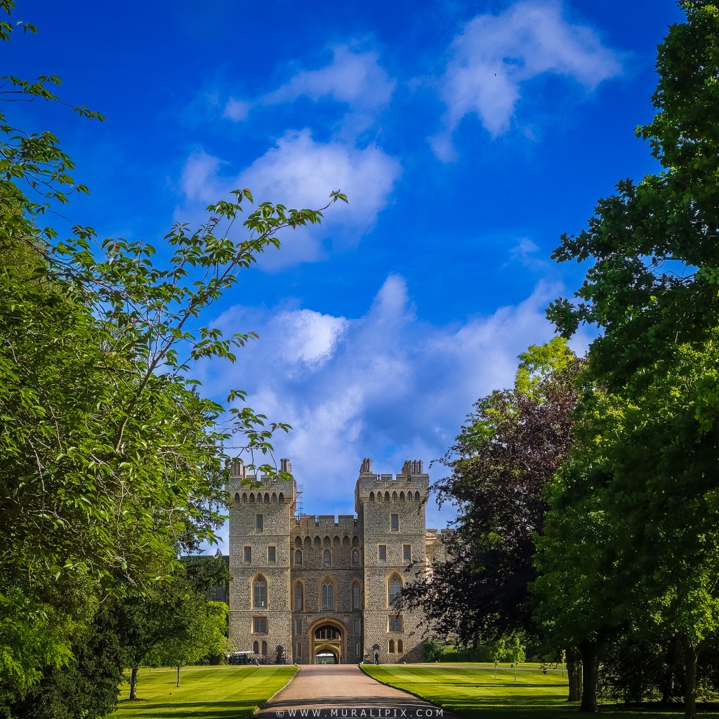View of George IV Gateway from The Long Walk