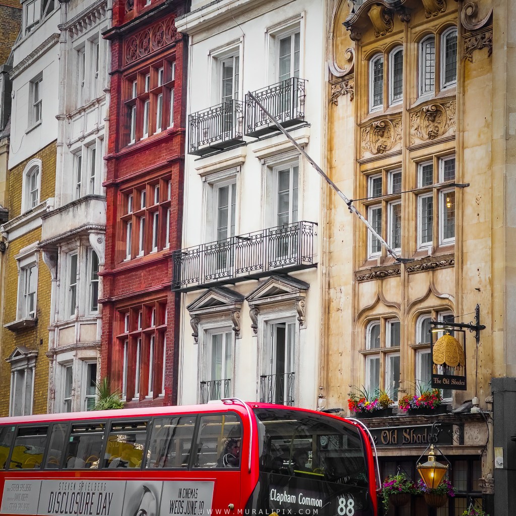 Late-Victorian façade of a building along Whitehall