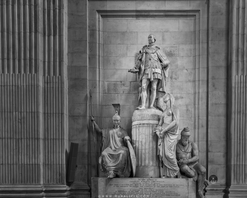 Cornwallis Memorial inside London's St. Paul's Cathedral