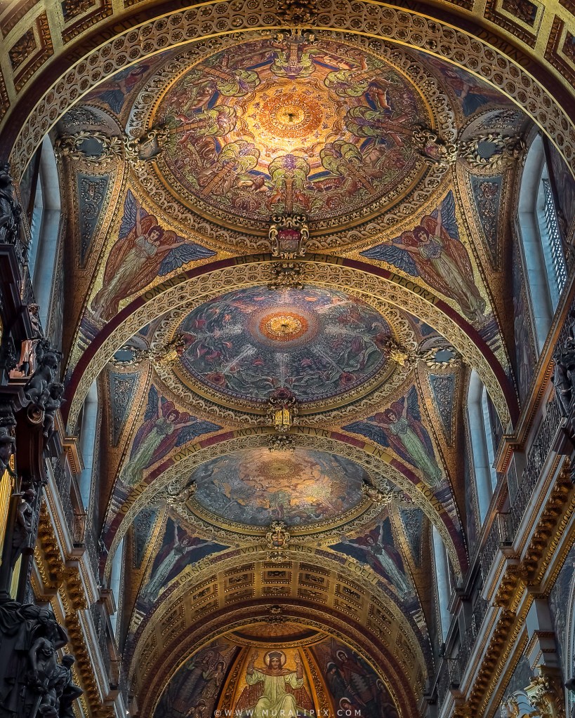 The Quire Ceiling of London's St. Paul's Cathedral